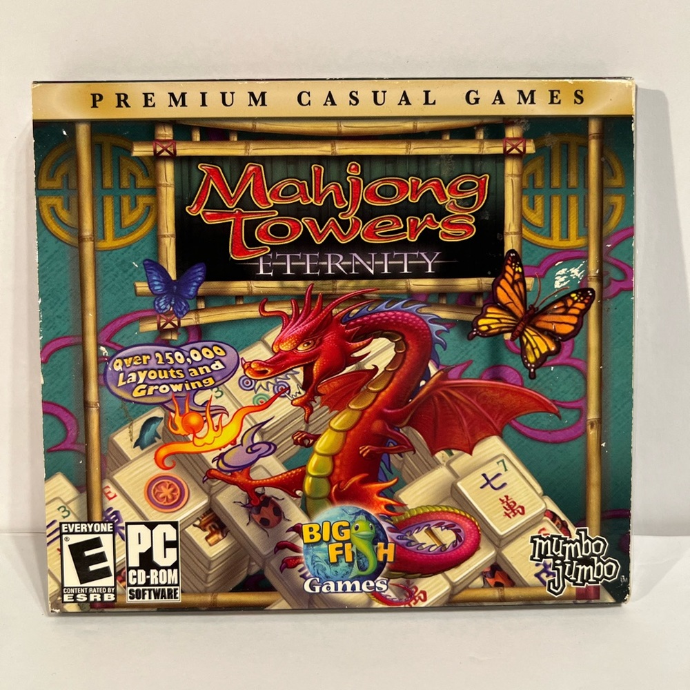 PC Game Mahjong Towers Eternity New Never Opened